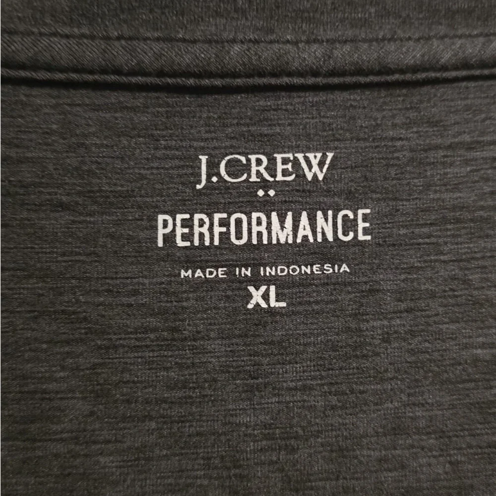 J. Crew Men's Black Polo Shirt